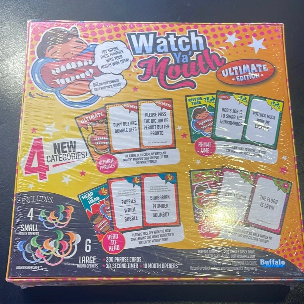 Watch Ya' Mouth Ultimate Edition Game factory sealed